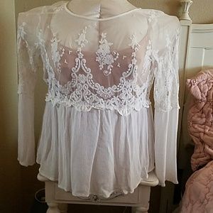 Torrid sz 2 Lace Boho top
